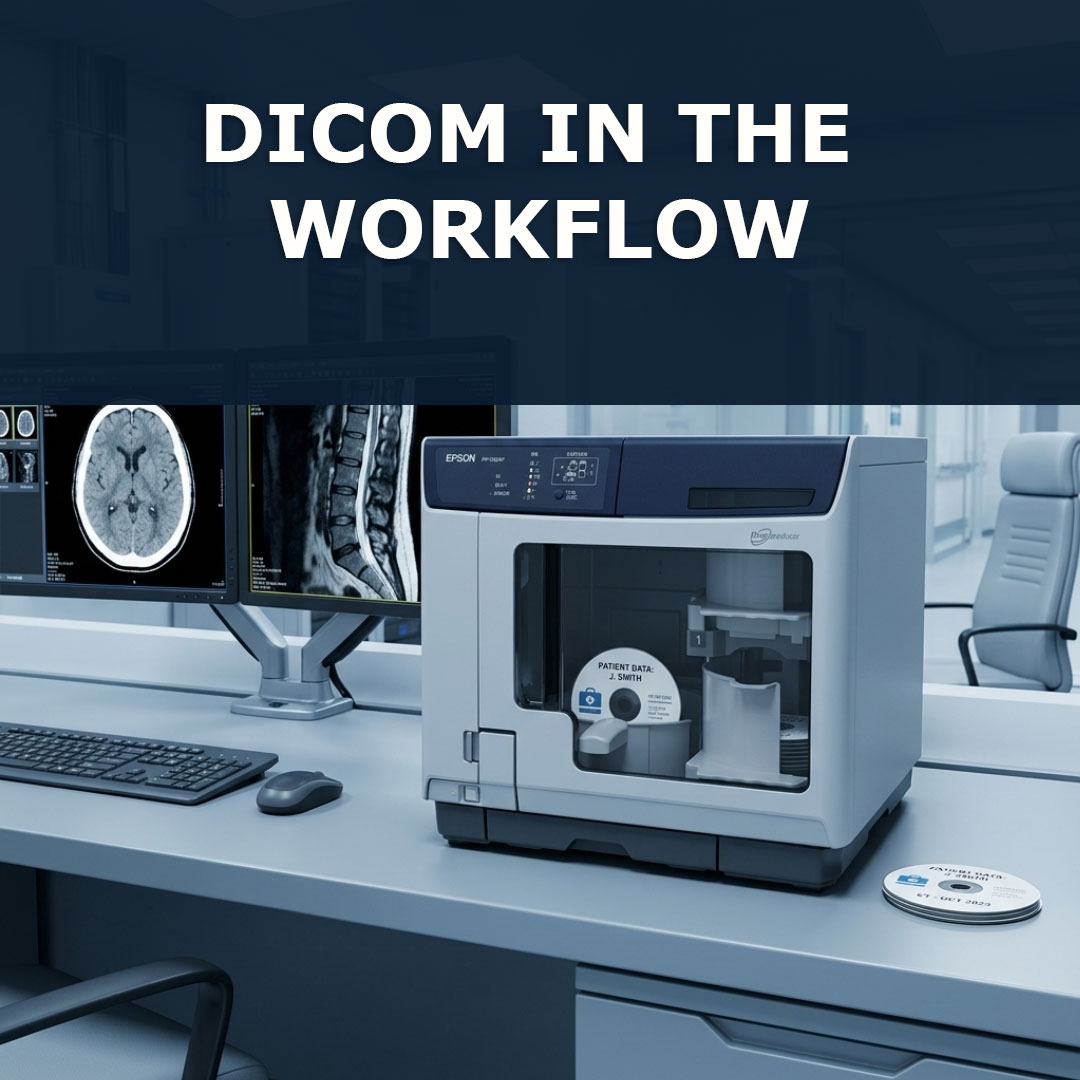 DISCUS DICOM software for DICOM import/export and medical data workflows